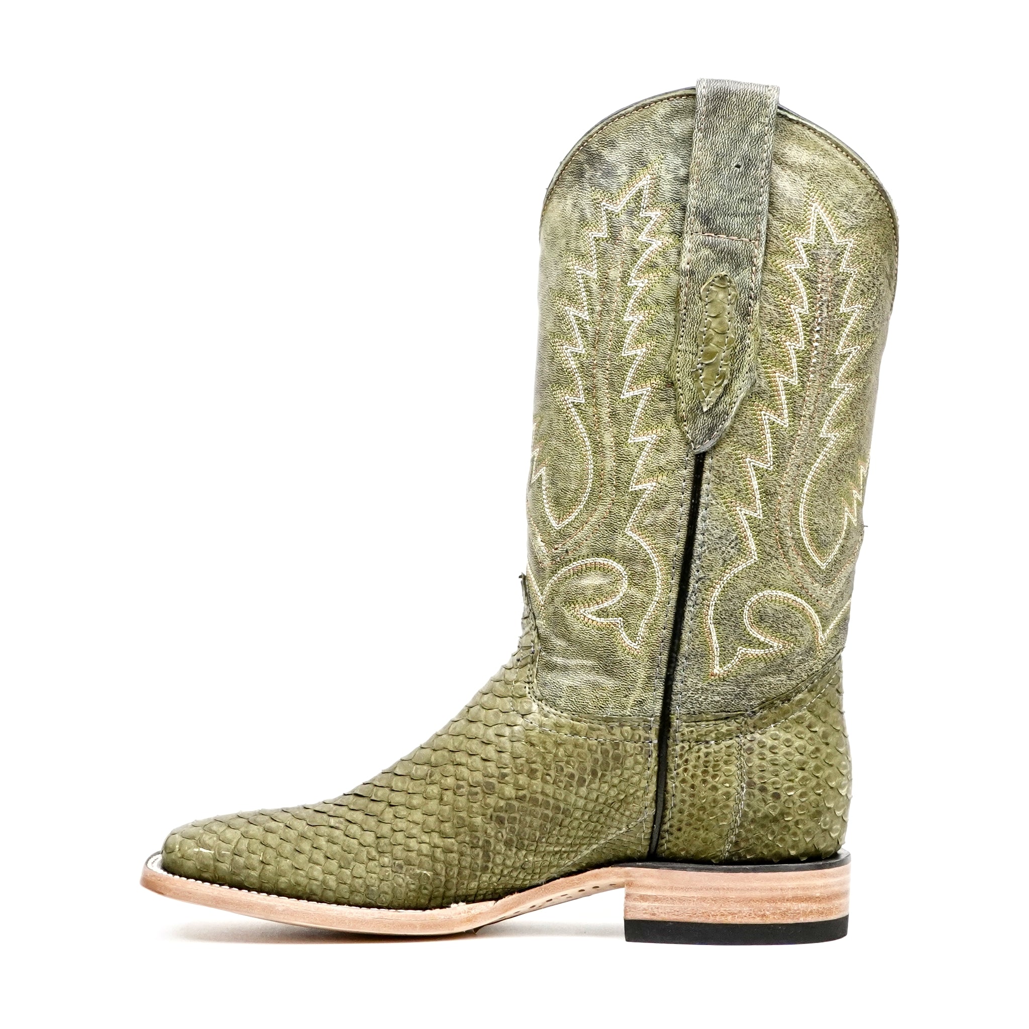 PN30 Python Verde Agave H-501 - Gomez Western Wear
