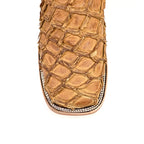 Connor Pirarucu Fish Boots - Matte Orix - Square Toe (PZ60)