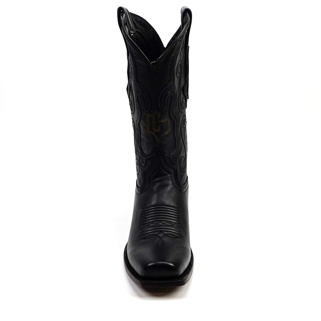Grisly Black - Narrow Square Toe (E484)