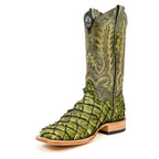 Botas Connor Pirarucu Fish - Agave - Punta Cuadrada (PZ60)