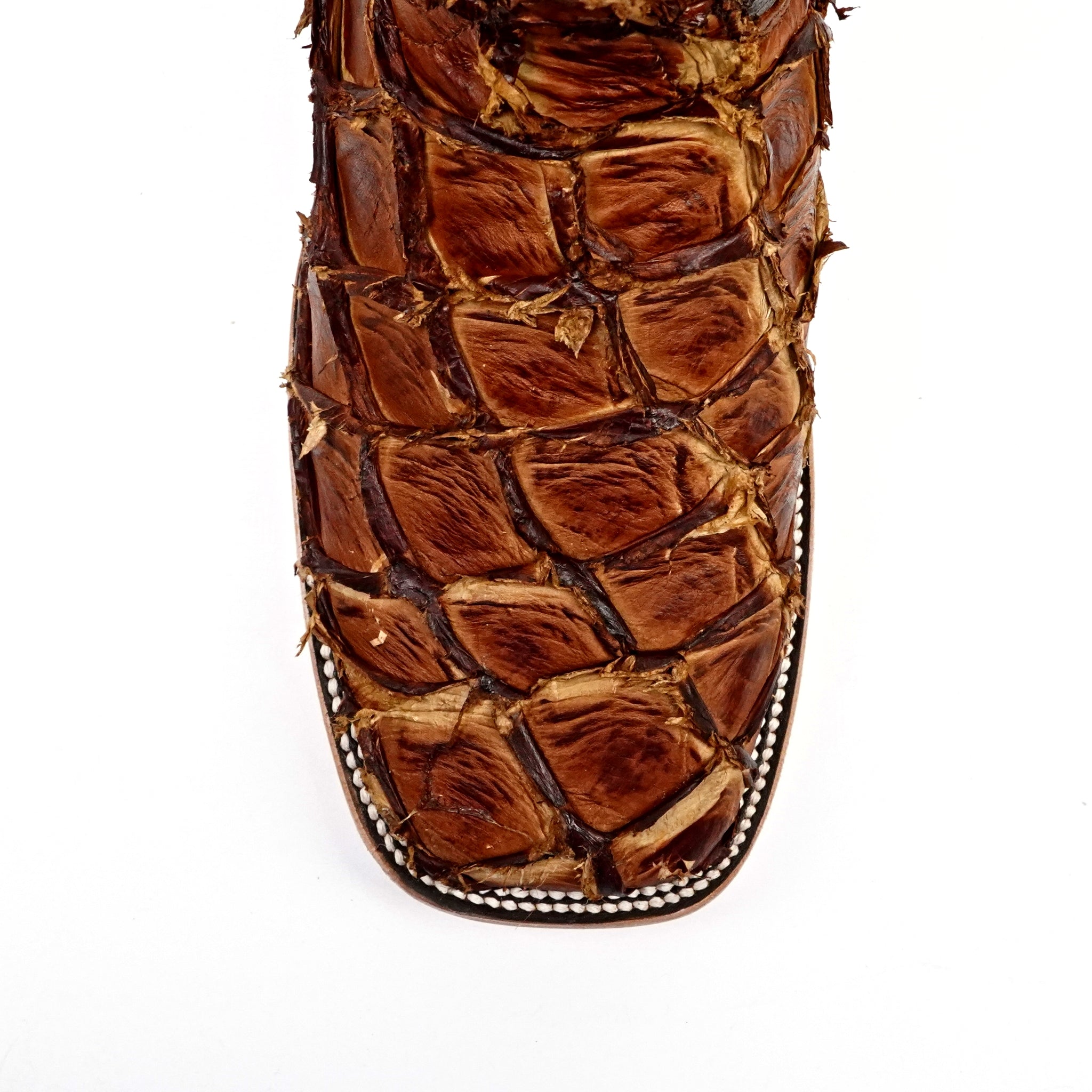 Botas Connor Pirarucu Fish - Pecan - Punta Cuadrada (PZ60)
