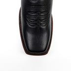 Grisly Cowboy Boots - Black - Rodeo Toe (E50)
