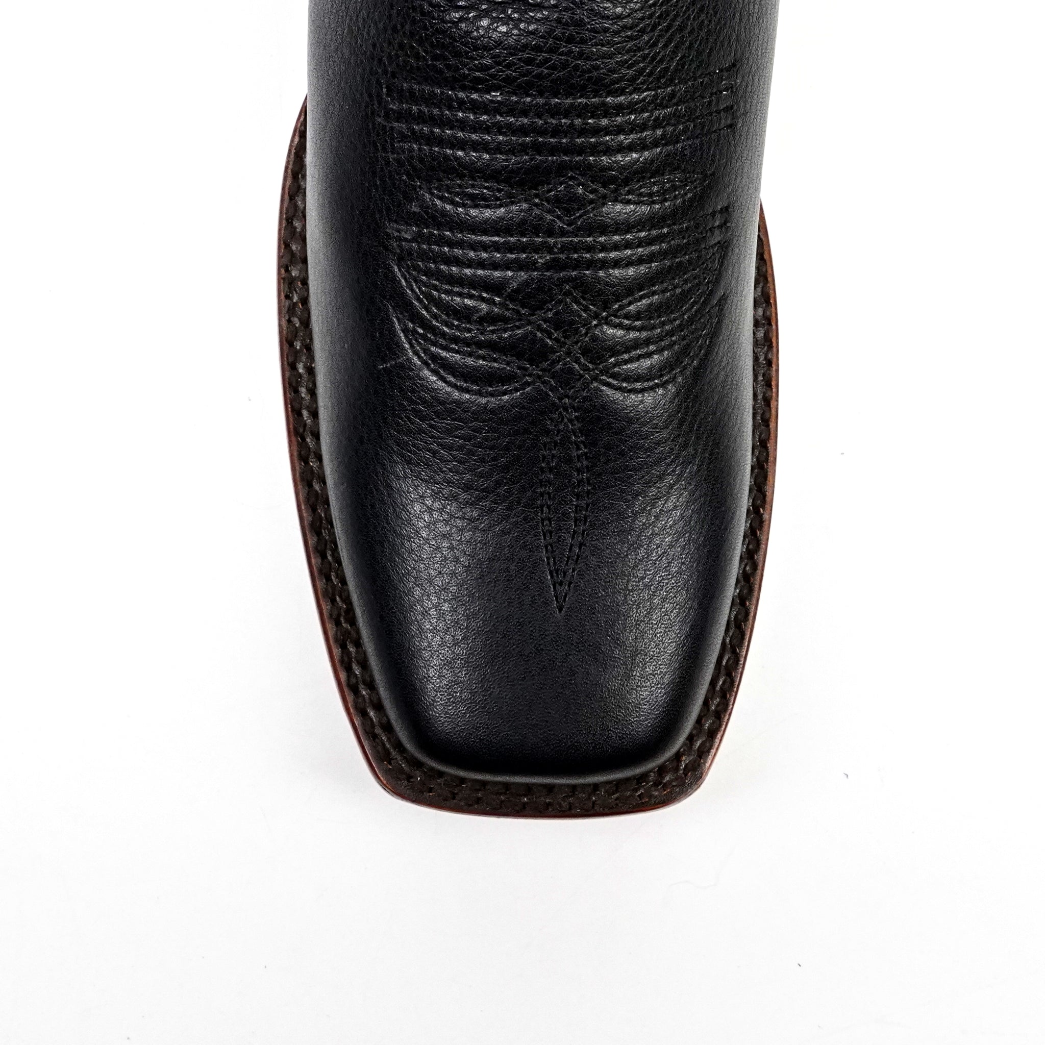 Botas vaqueras espeluznantes - Negro - Punta Rodeo (E50)