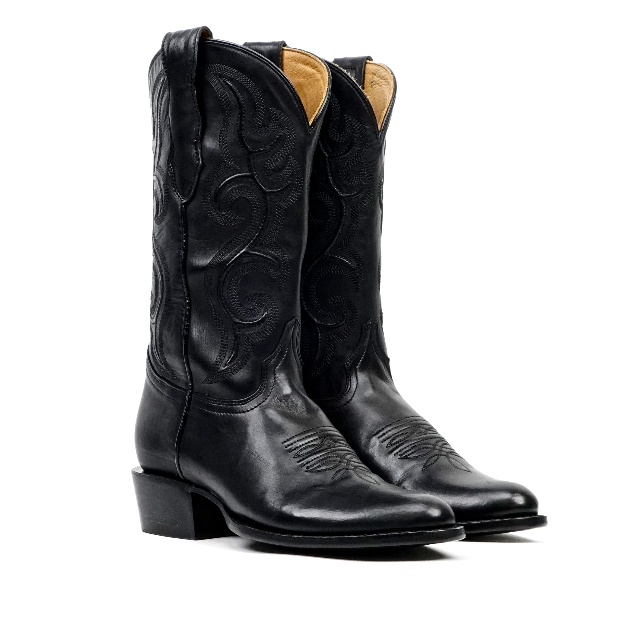 Botas vaqueras Boney - Clayton Black - Punta Roper (TS203)