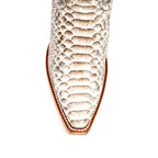 Python Natural Cowgirl Boots - Tall Shaft - Snip Toe (E31)