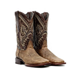 Cheyenne Chocolate Cowboy Boots - Square Toe (E29)
