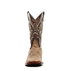 Cheyenne Chocolate Cowboy Boots - Square Toe (E29)