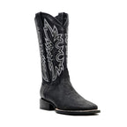 Cheyenne Black Cowboy Boots - Square Toe (E29)