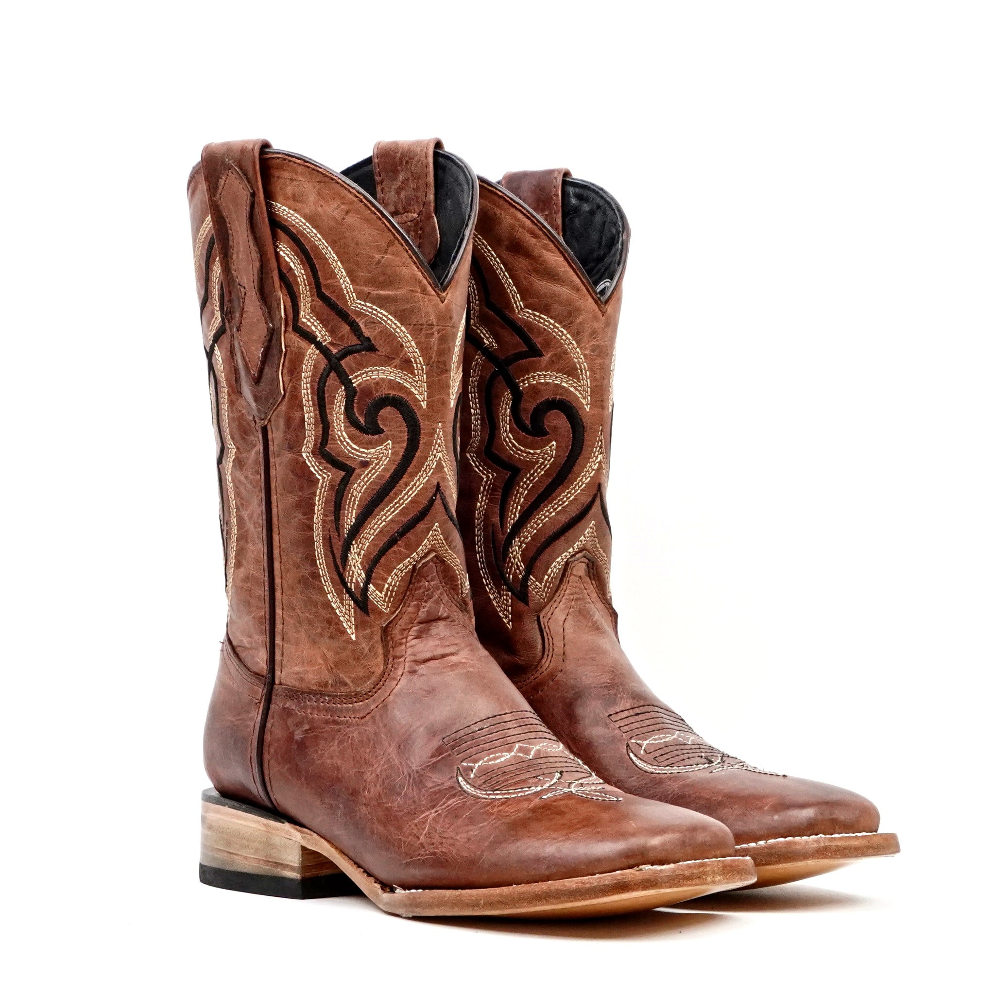 Botas vaqueras Fresno Shedron - Punta cuadrada (E461)