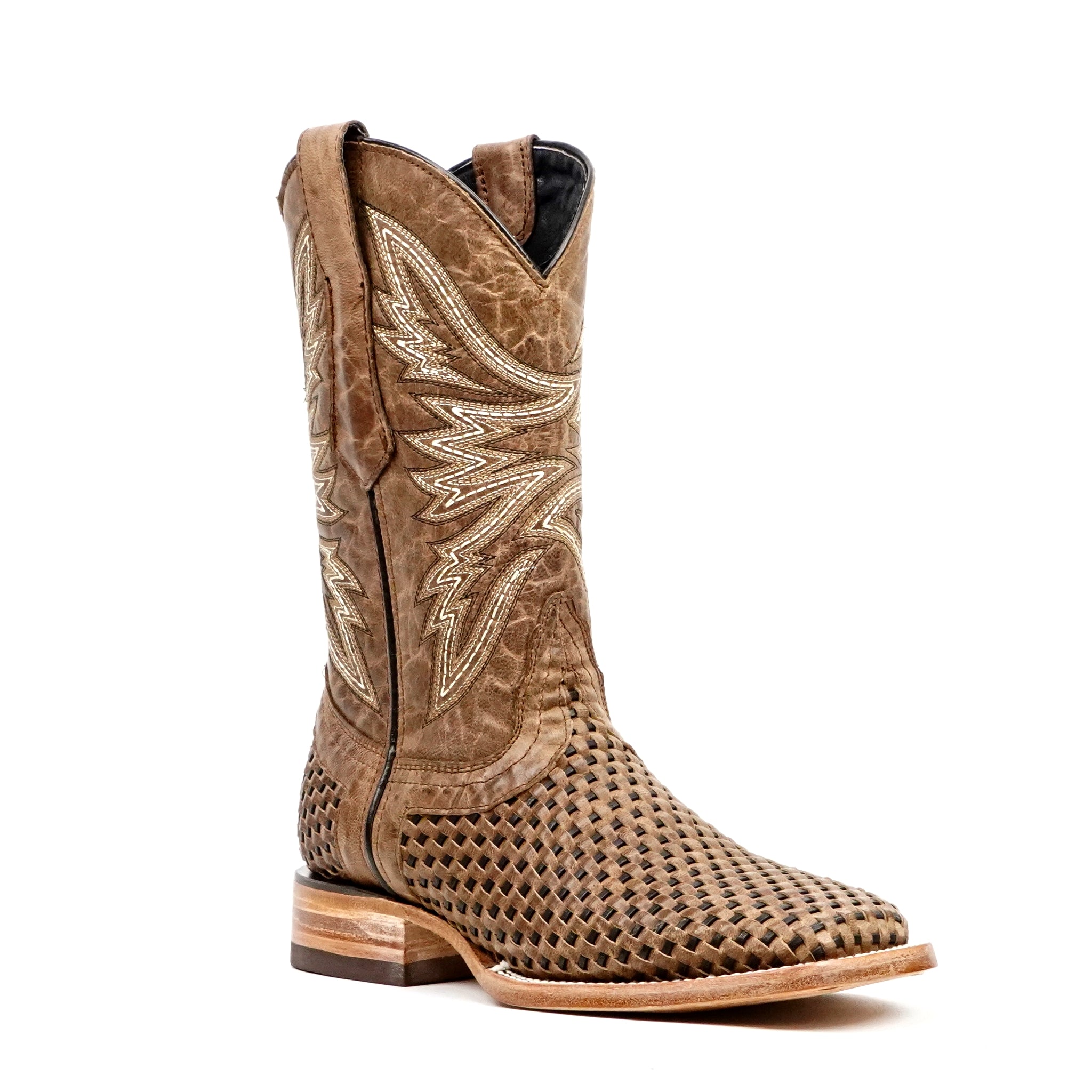 Botas Sierra Orix Basketweave - Punta Cuadrada (E634)