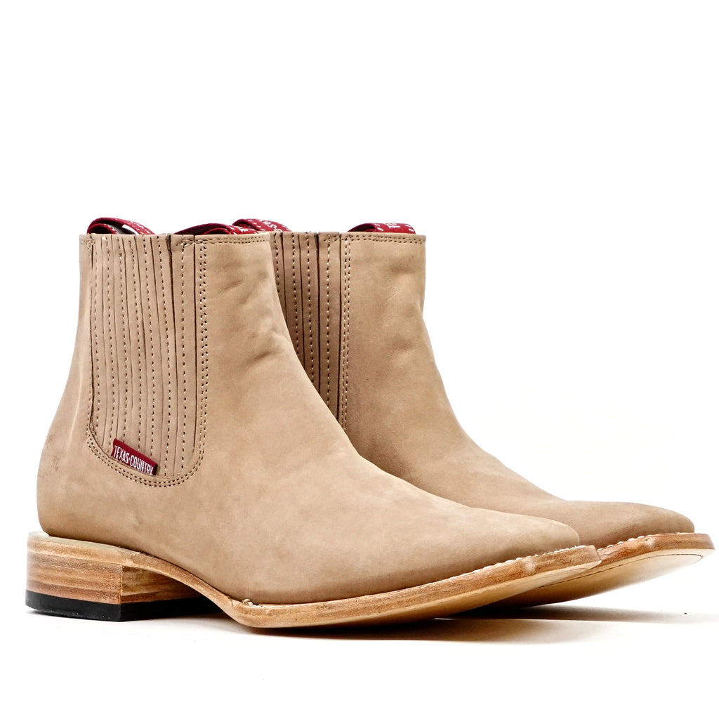 Botines - Nubuck Arena - Punta Cuadrada (E1200)