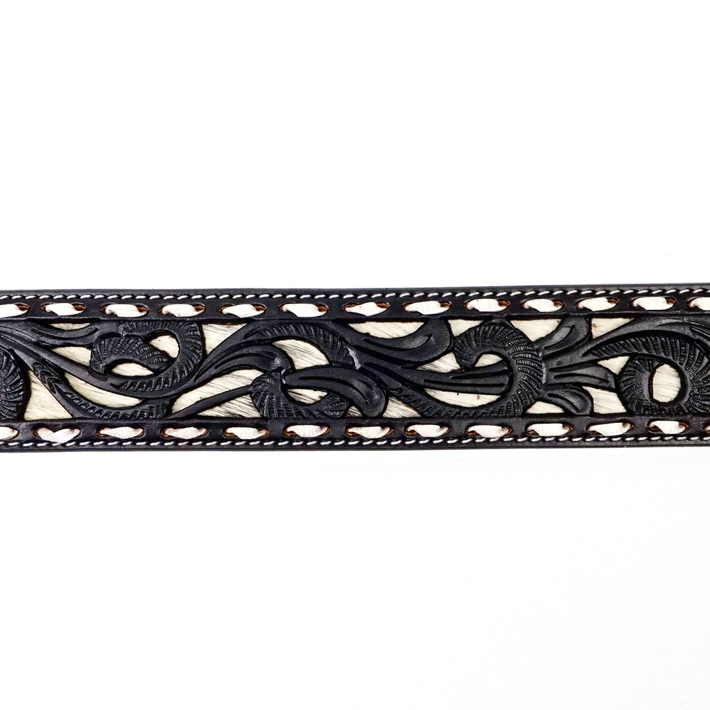 Hand-Tooled Leather Belt (MOD4)