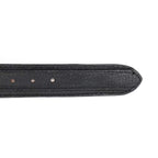 Cinturón de piel de vaca - Cheyenne Negro (C-V4601)