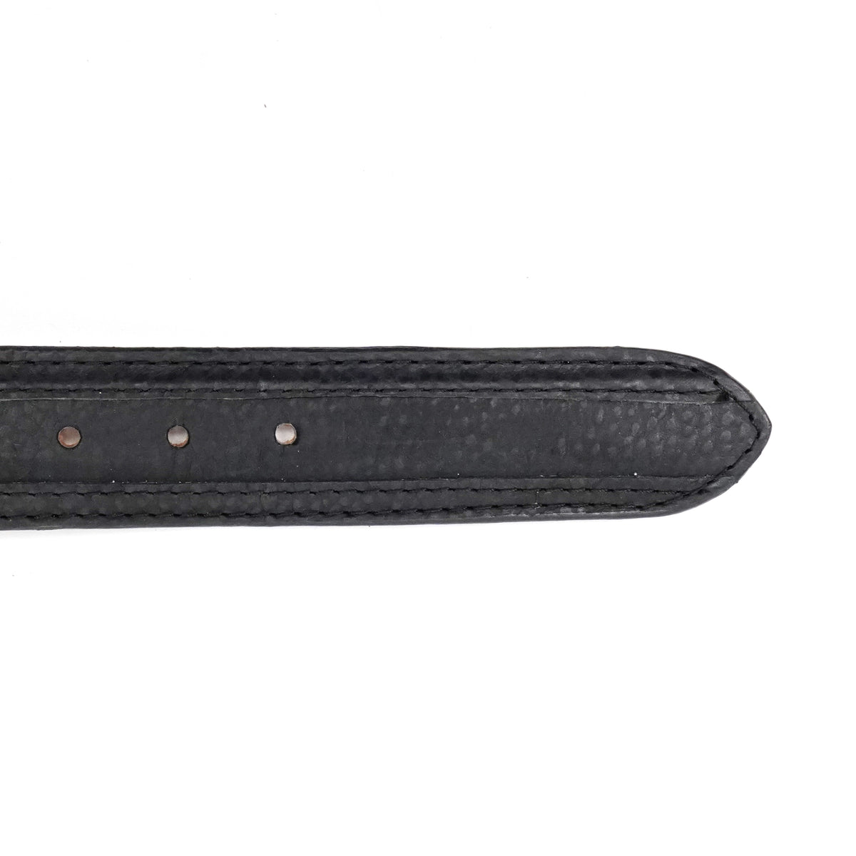 Cinturón de piel de vaca - Cheyenne Negro (C-V4601)