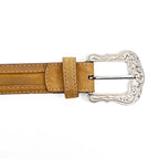 Crazy Tan Leather Belt (C-V4601)