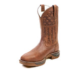 Texas Country - Chocolate Brown Work Boot - Composite Toe (TC005)