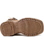 Ostrich Shedron Kids Boots - Double-Density Sole - Square Toe