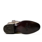 Botas Python Tanner - Cappuccino - Punta Roper (PN240)