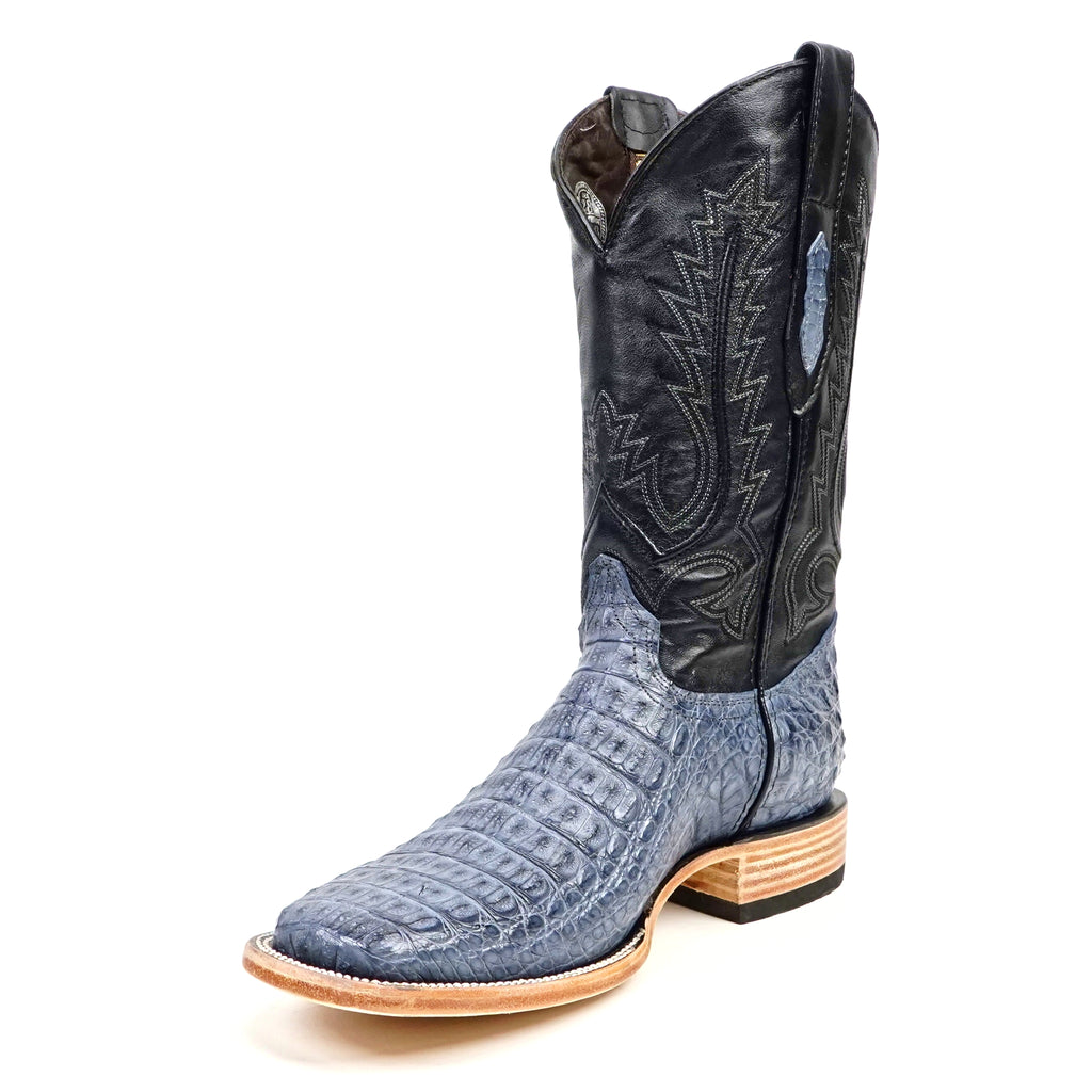 Rhodes HornBack y Belly - Azul Denim - Punta Cuadrada (LM10)