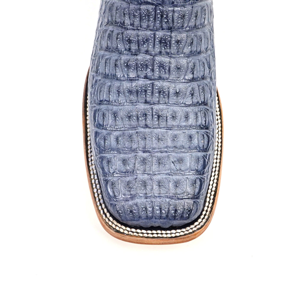 Rhodes HornBack y Belly - Azul Denim - Punta Cuadrada (LM10)