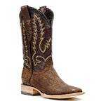 Tanner Python Boots - Tamarind - Square Toe (PN30)
