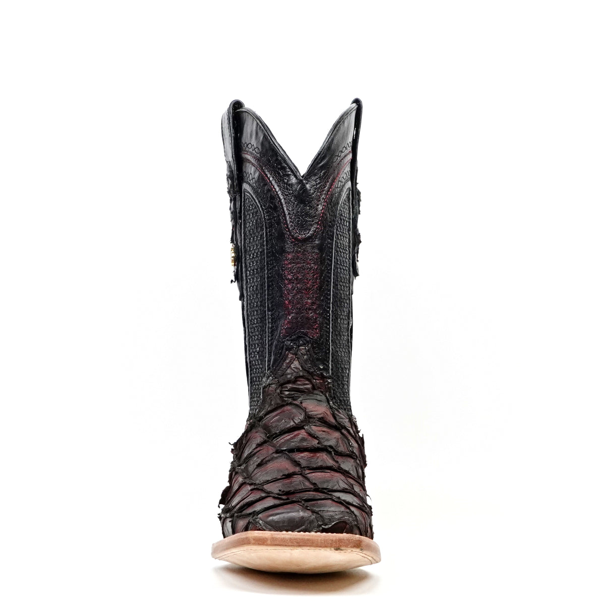 Botas Connor Pirarucu - Rojas - Punta Cuadrada (PZ60)