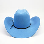 TC Hats - Sombrero de vaquero Minnick 6X - Azul cielo