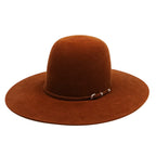 Tacchino - 6X Open Crown Hat - Sand Brown