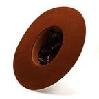 Tacchino - 6X Open Crown Hat - Sand Brown