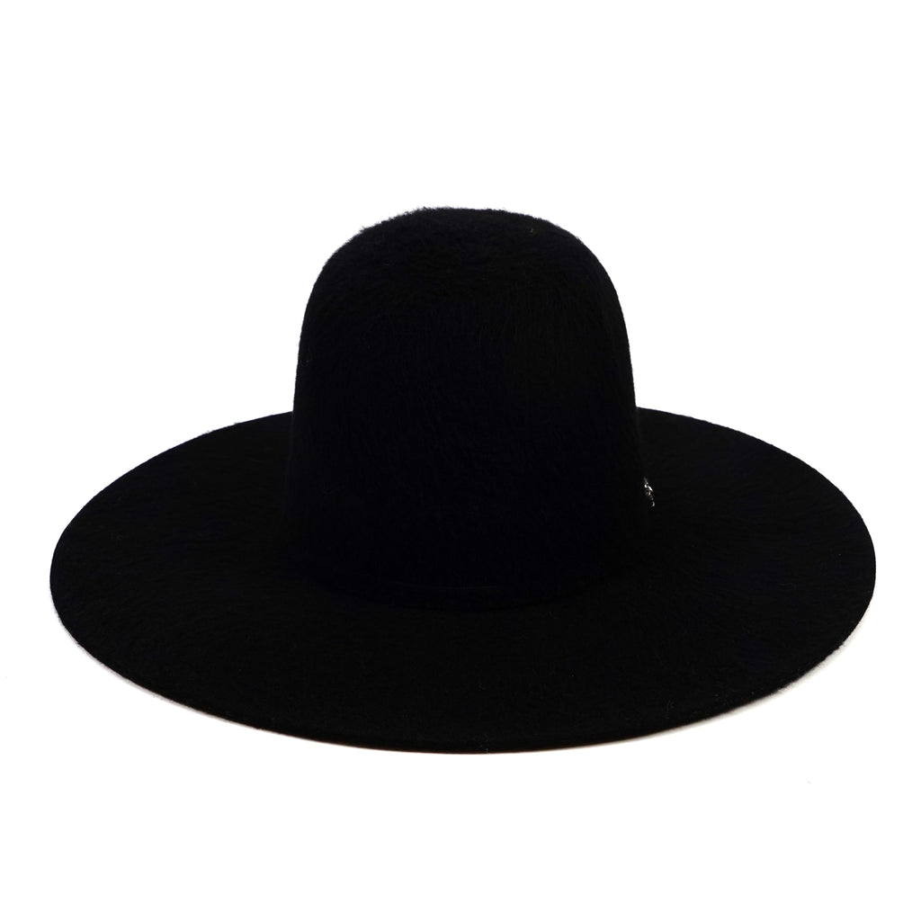 TC Hats - 6X Open Crown Grizzly Hat - Black