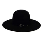 TC Hats - 6X Open Crown Grizzly Hat - Black