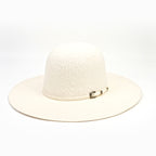 TC Hats - 6X Open Crown Grizzly Hat - Winter White