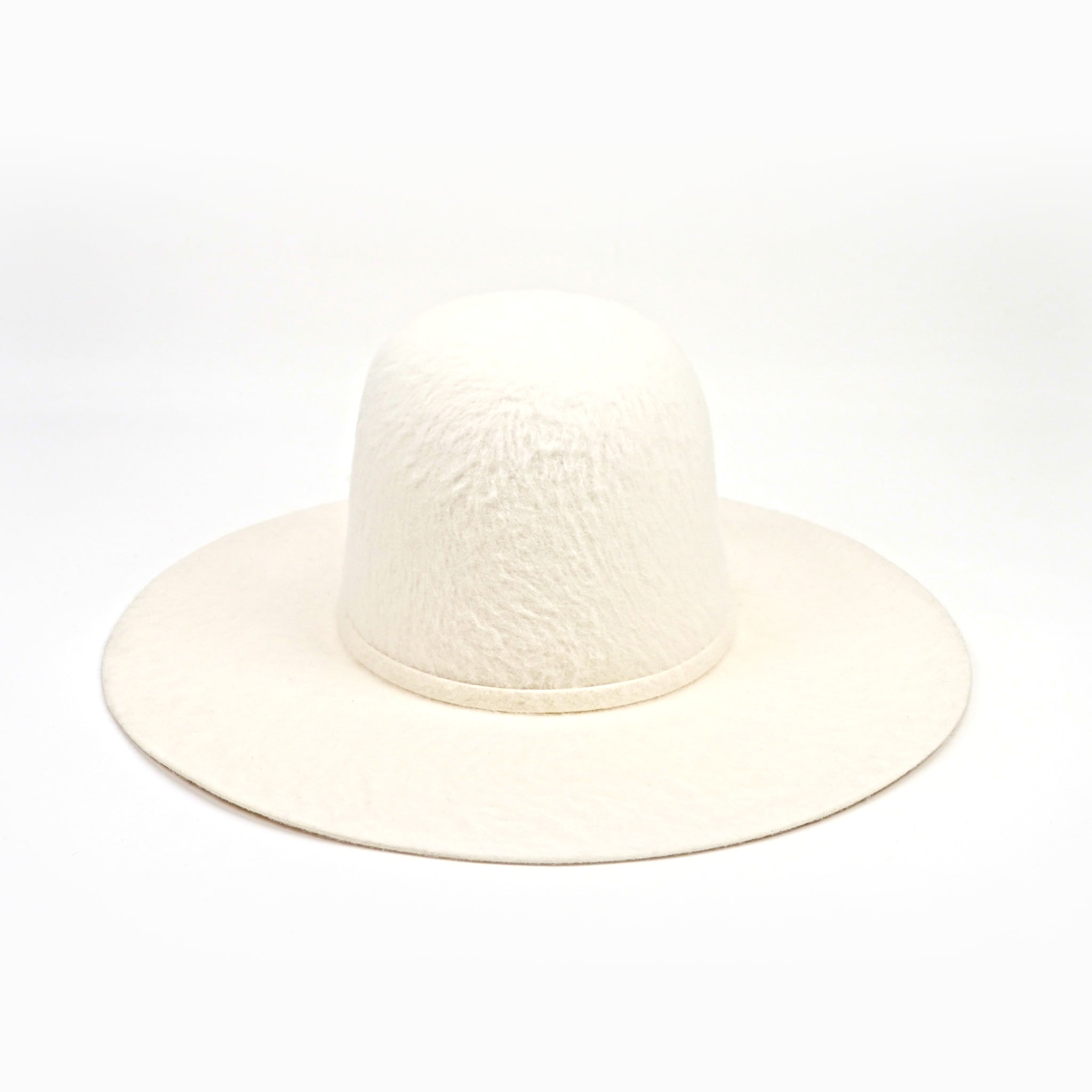 TC Hats - 6X Open Crown Grizzly Hat - Winter White