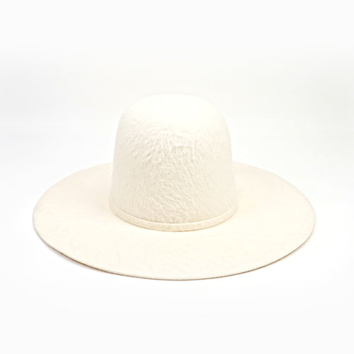 Sombreros TC - Grizzly de copa abierta 6X - Blanco invierno