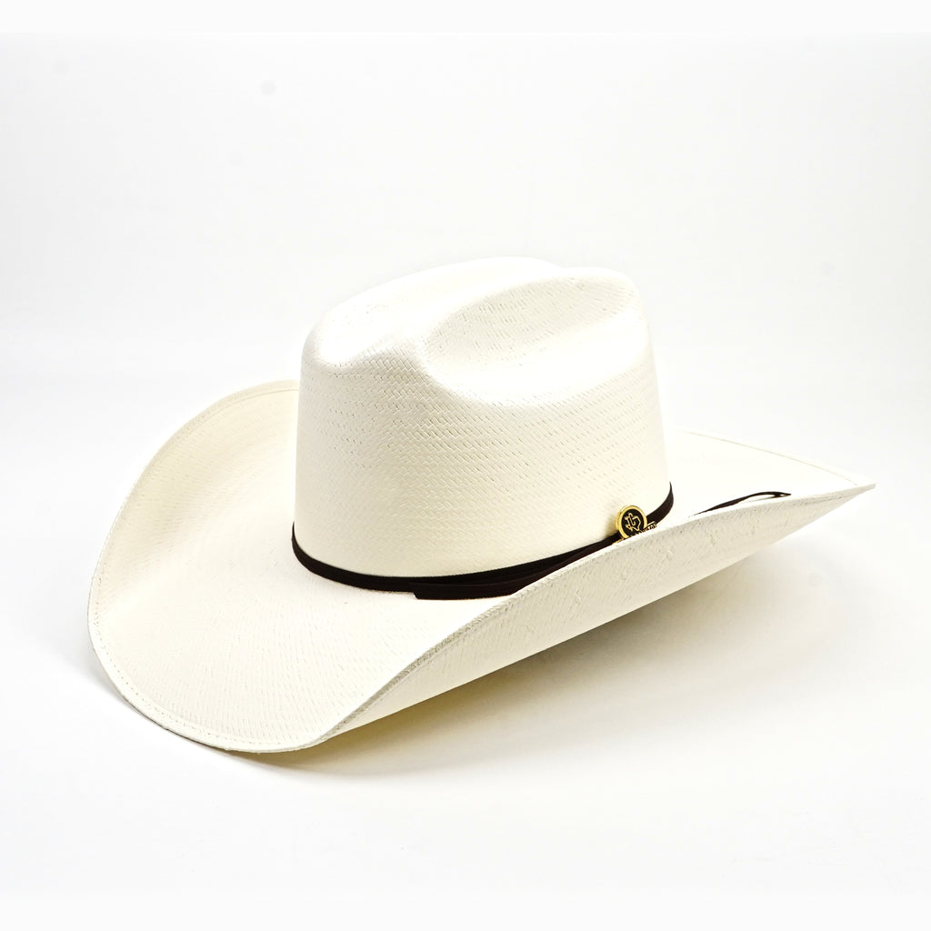 Sombrero de vaquero TC Hats - Hoja de palma Cheyenne 100X
