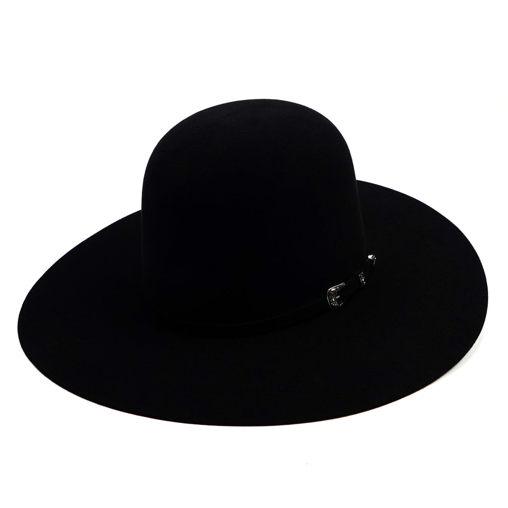 TC Hats - 20X Open Crown Hat - Black