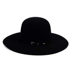 TC Hats - 20X Open Crown Hat - Black