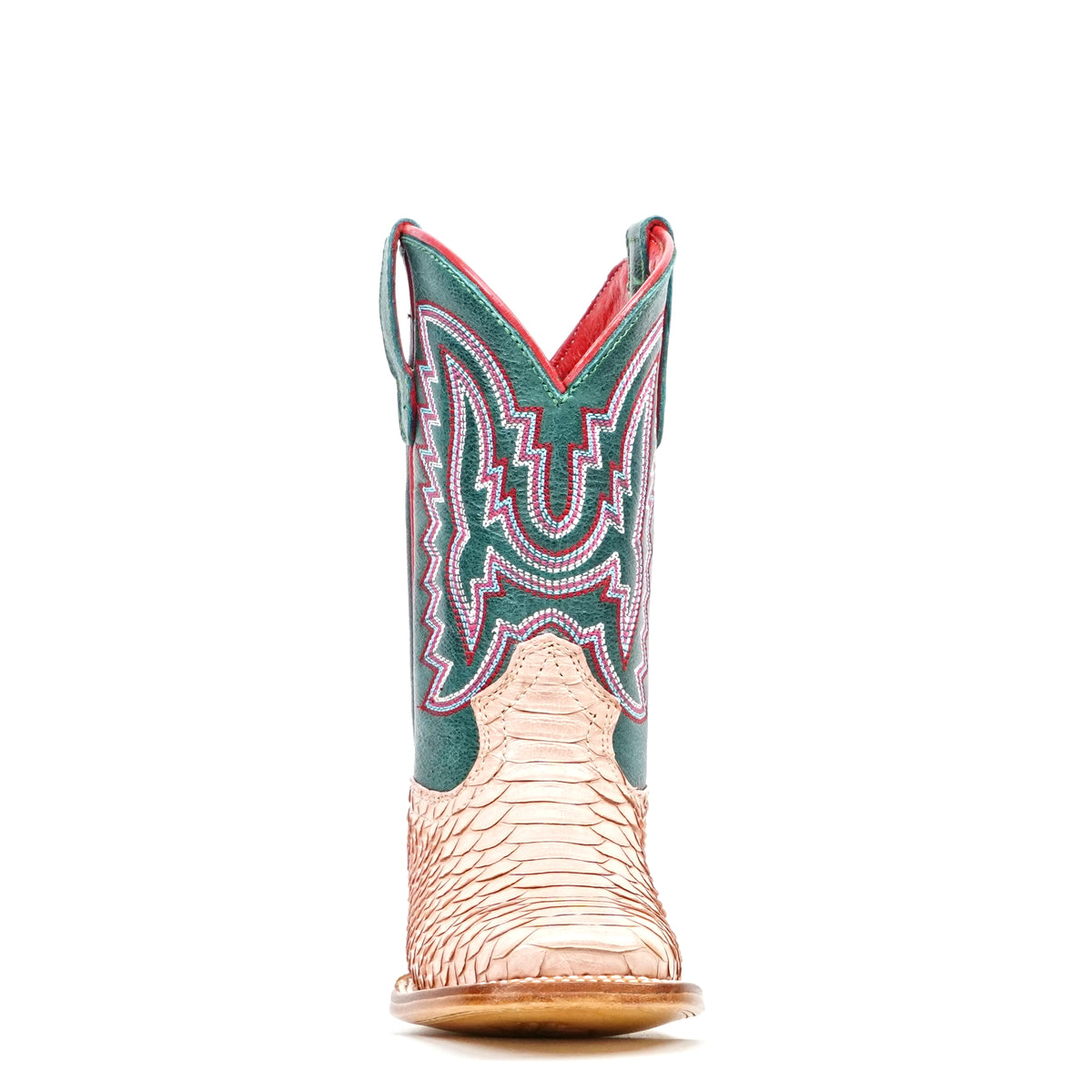 Python Girls Boots - Pink - Square Toe
