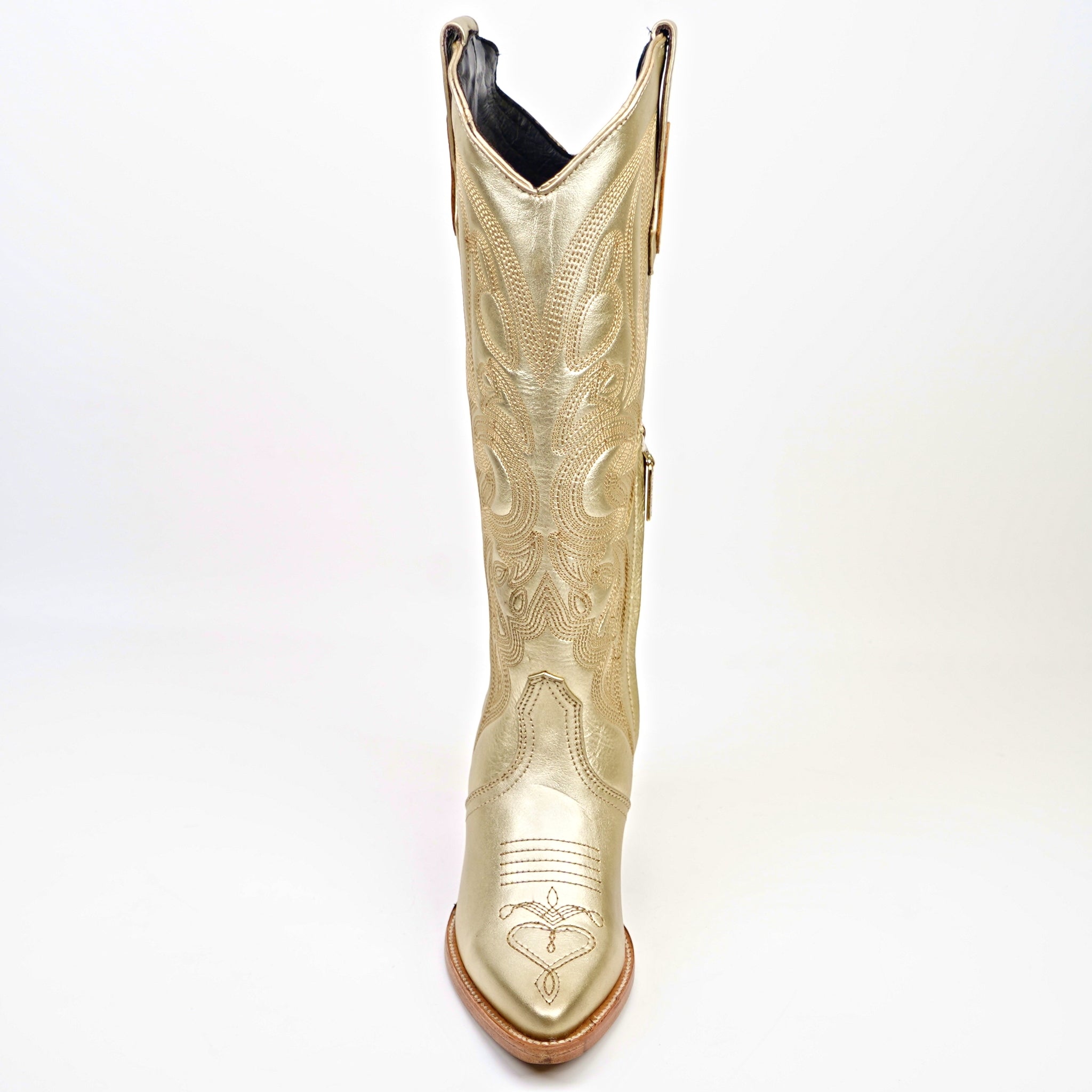 Linda Rose Gold - Tall Shaft - Snip Toe