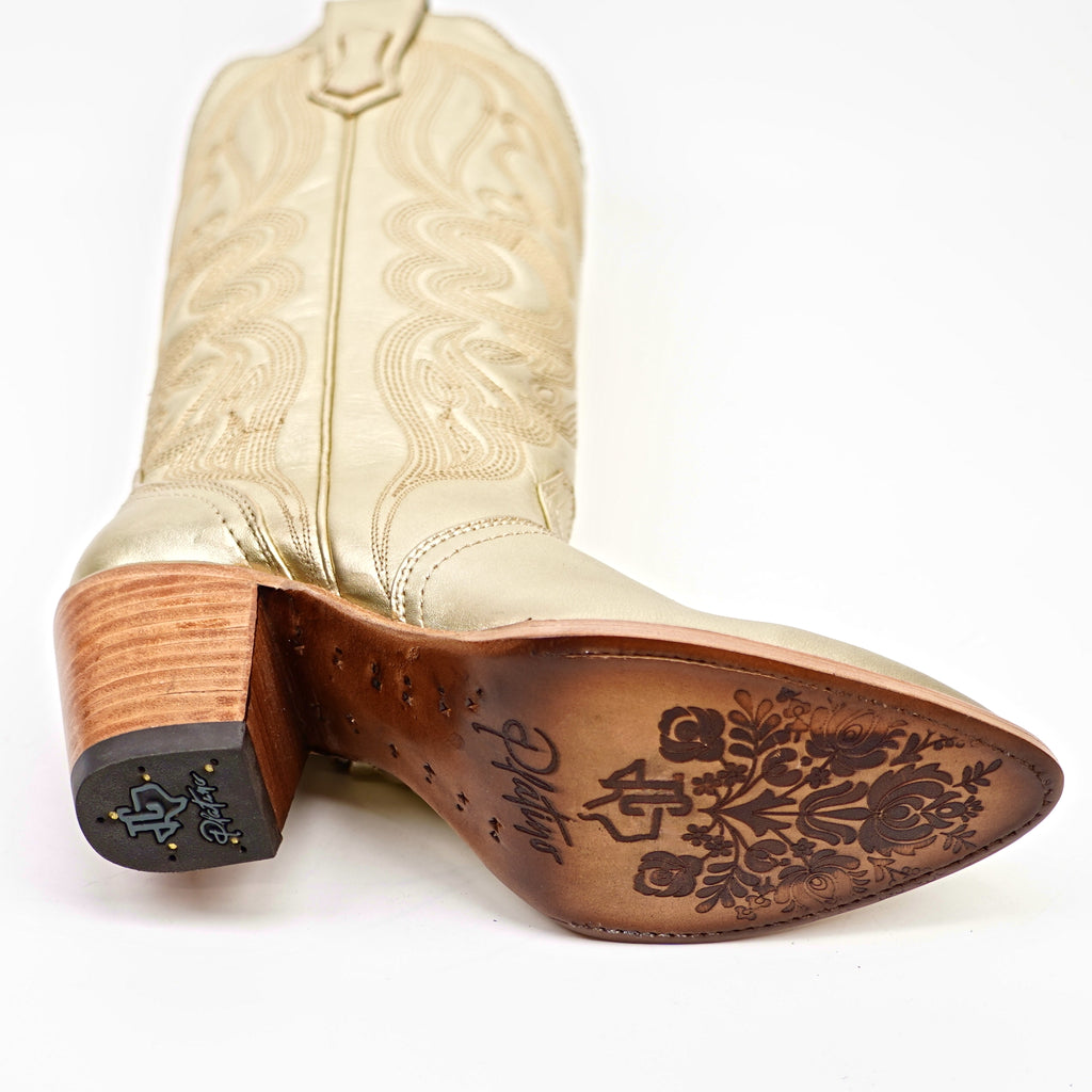 Linda Rose Gold - Tall Shaft - Snip Toe