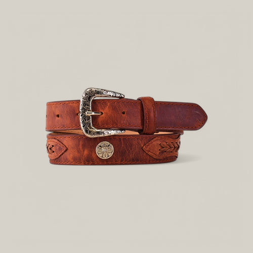 Siberia Cogñac Belt - Roller Buckle