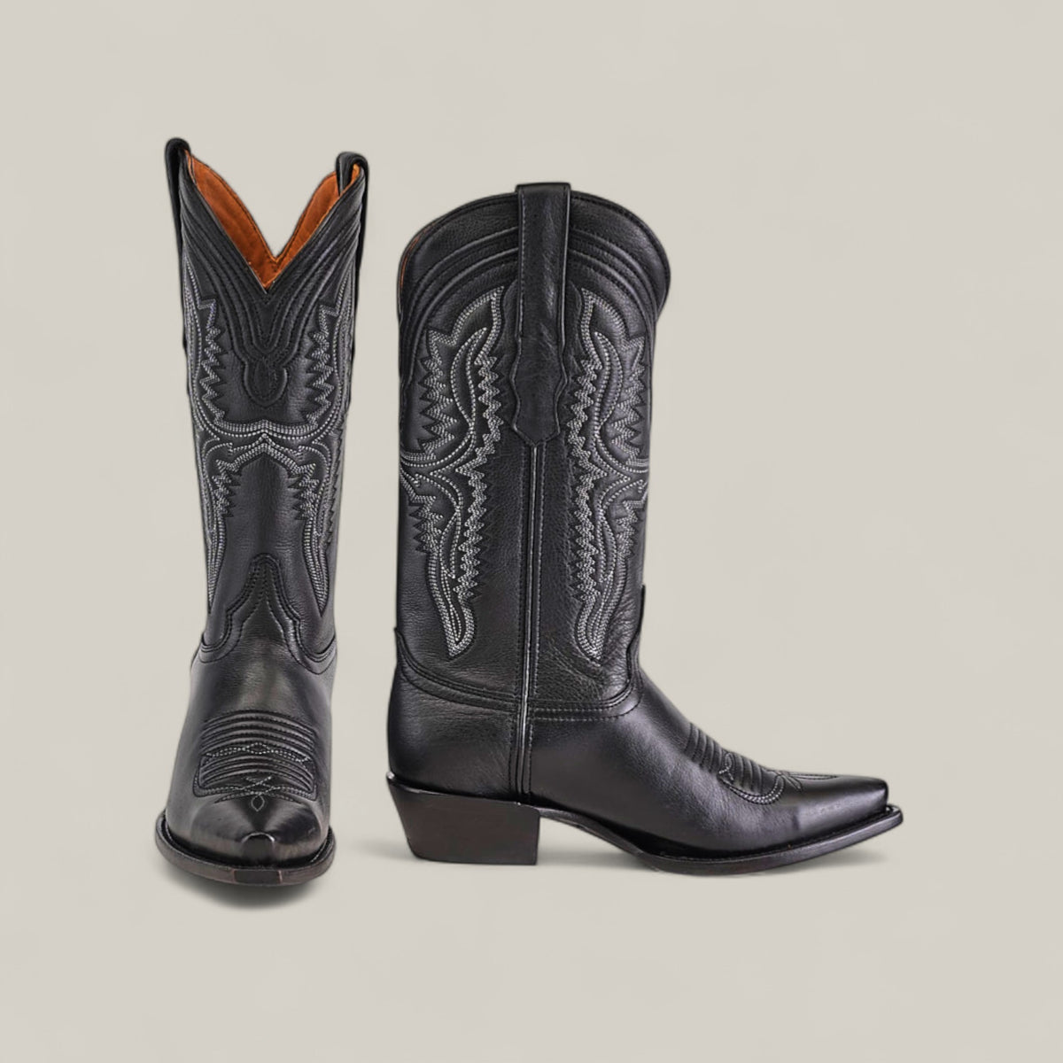 Athala Black - Mid Shaft - Snip Toe