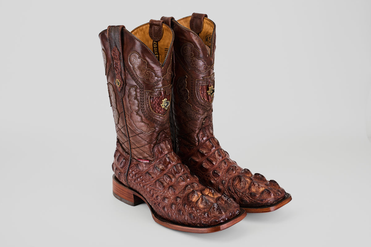 James - Brown - Square Toe (Alligator Head)