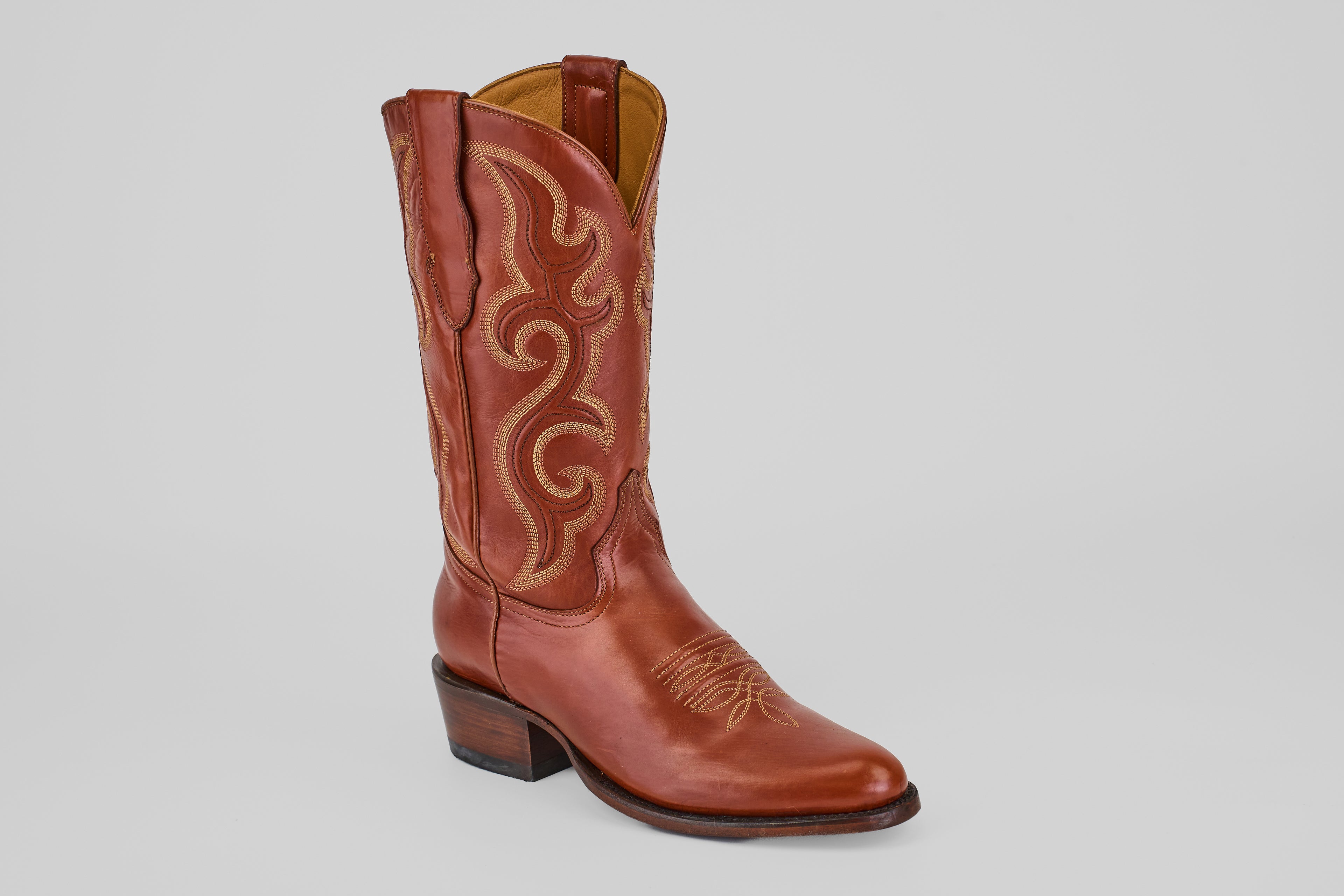 Boney - Clayton Copper - Roper Toe