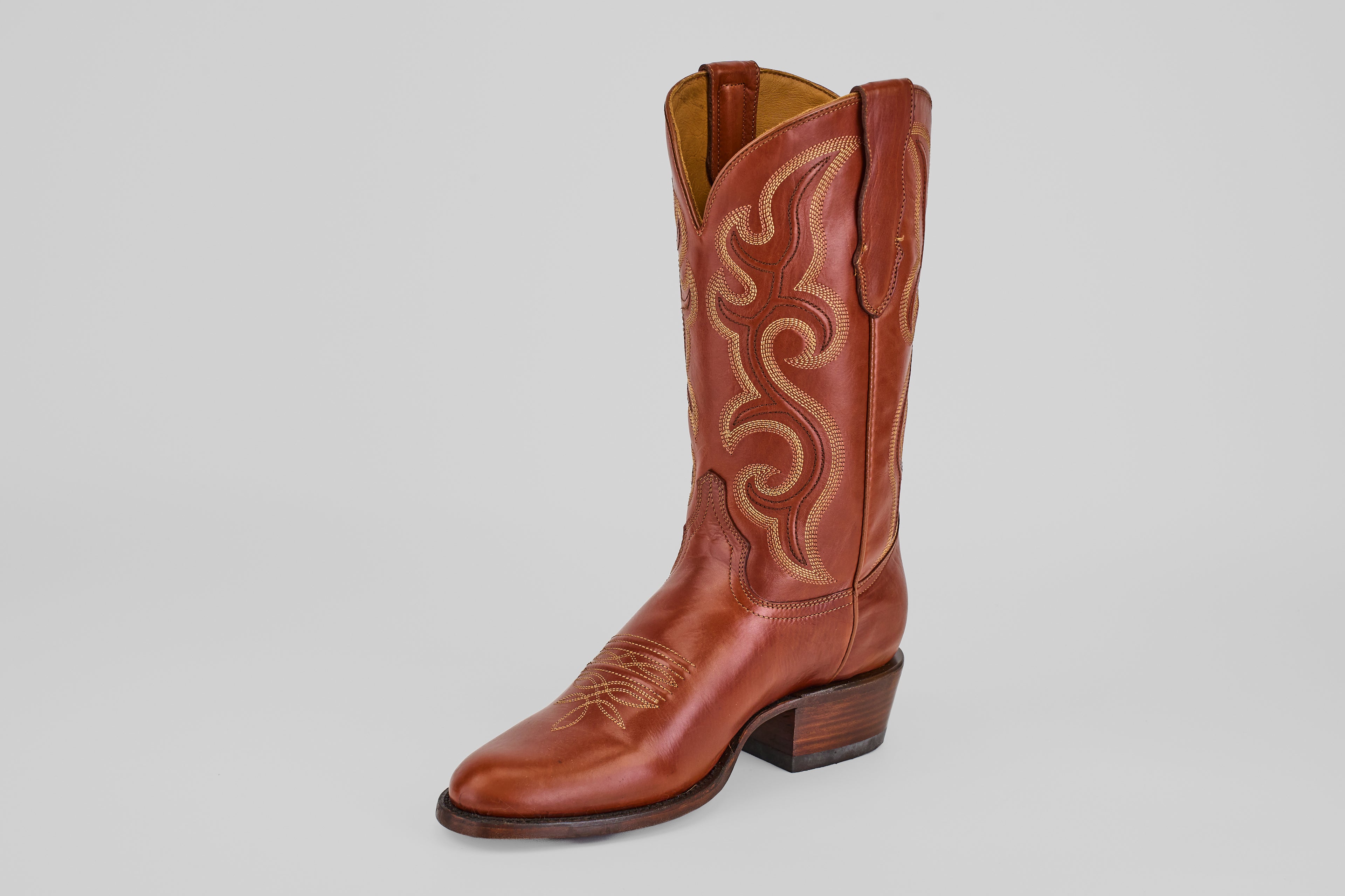 Boney - Clayton Copper - Roper Toe