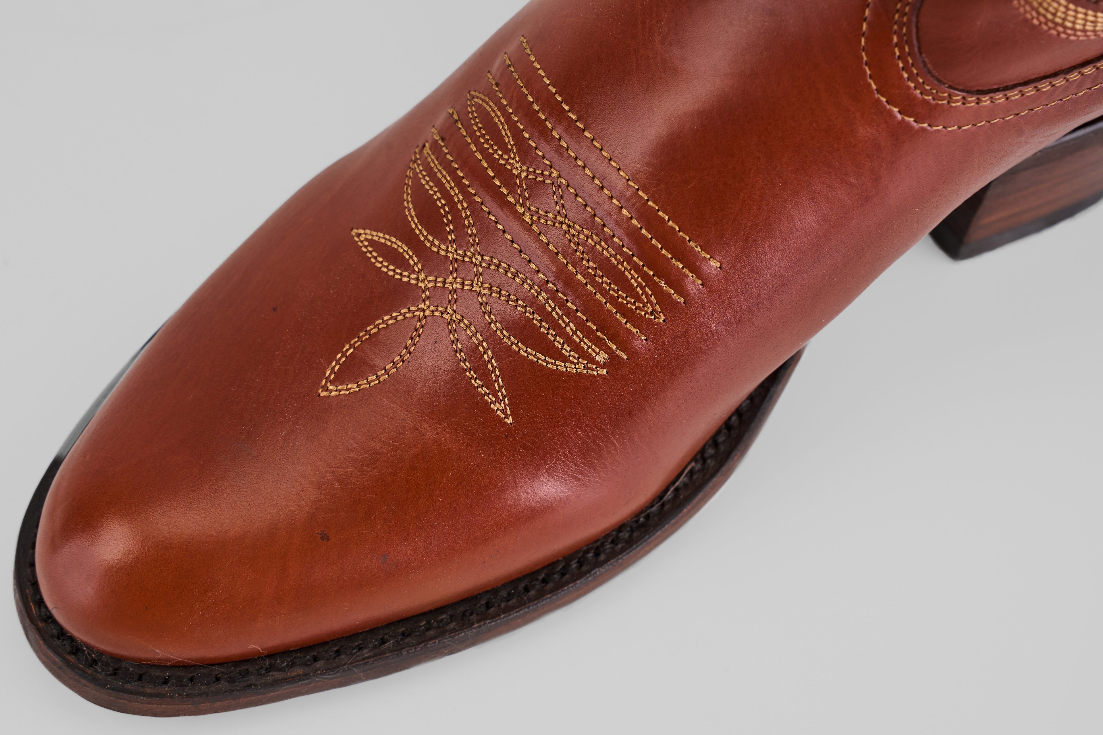 Boney - Clayton Copper - Roper Toe