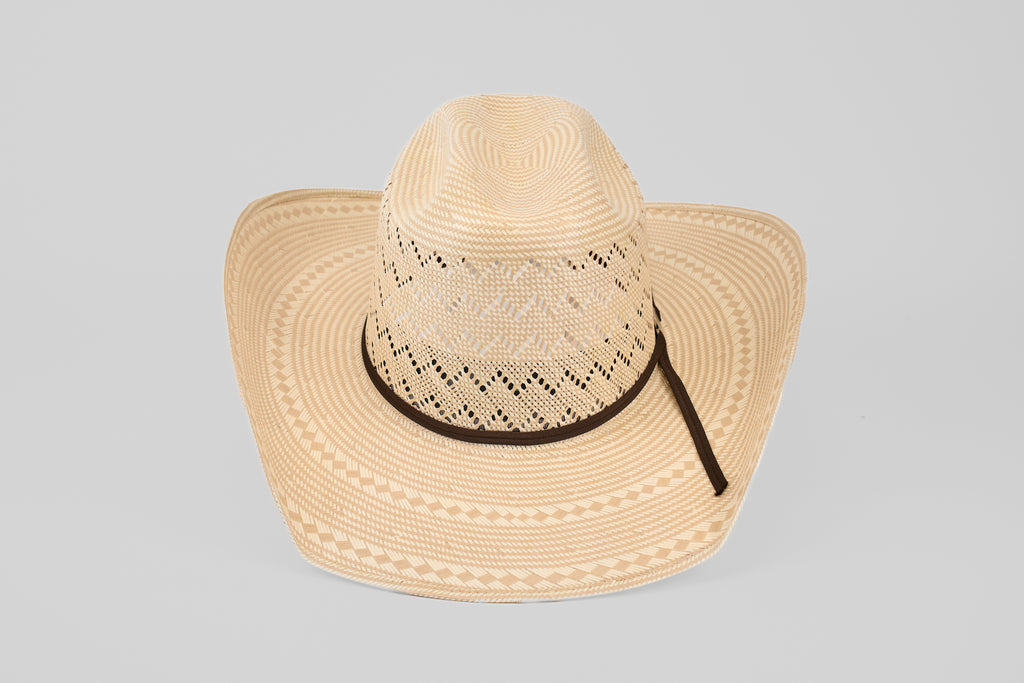 TC Hats - 30X Minnick Straw Cowboy Hat - Zig-Zag