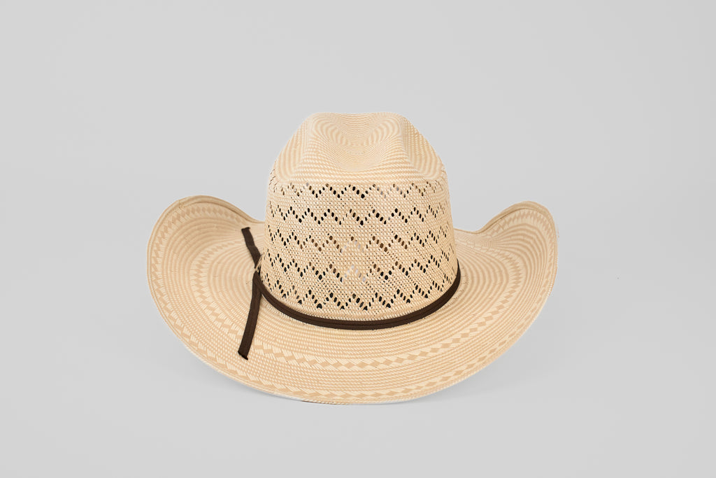 TC Hats - 30X Minnick Straw Cowboy Hat - Zig-Zag