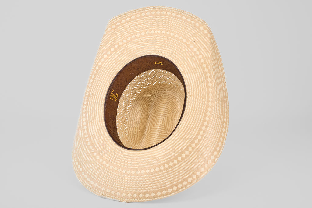 TC Hats - 30X Minnick Straw Cowboy Hat - Zig-Zag