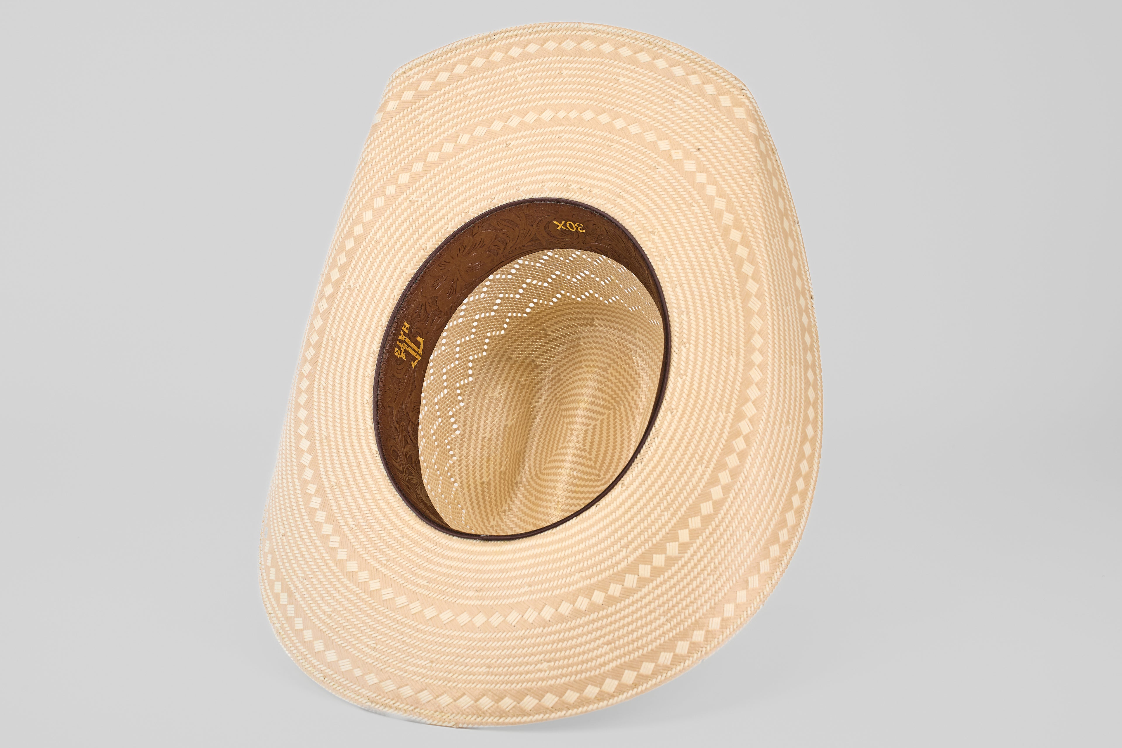 TC Hats - 30X Minnick Straw Cowboy Hat - Zig-Zag